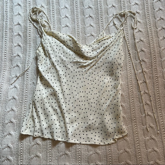 Reformation Leah Cami Polka Dot Tank - Picture 4 of 7
